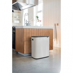 Мусорный бак Touch Bin Bo (60 л), Белый Brabantia