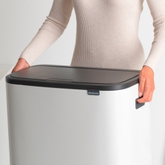 Мусорный бак Touch Bin Bo (60 л), Белый Brabantia