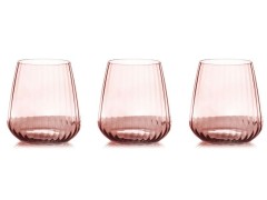 Набор стаканов для виски Opium, розовый, 0,45 л. 6 шт. Le Stelle
