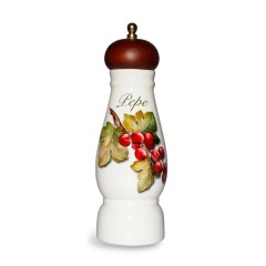 Мельница для перца ручная Frutti di Bosco, 21 см. Nuova Cer