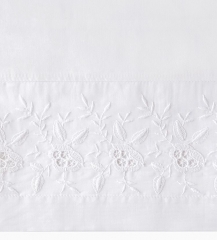 Пододеяльник "PRIMAVERA", перкаль, 150х210 см. белый, BOVI